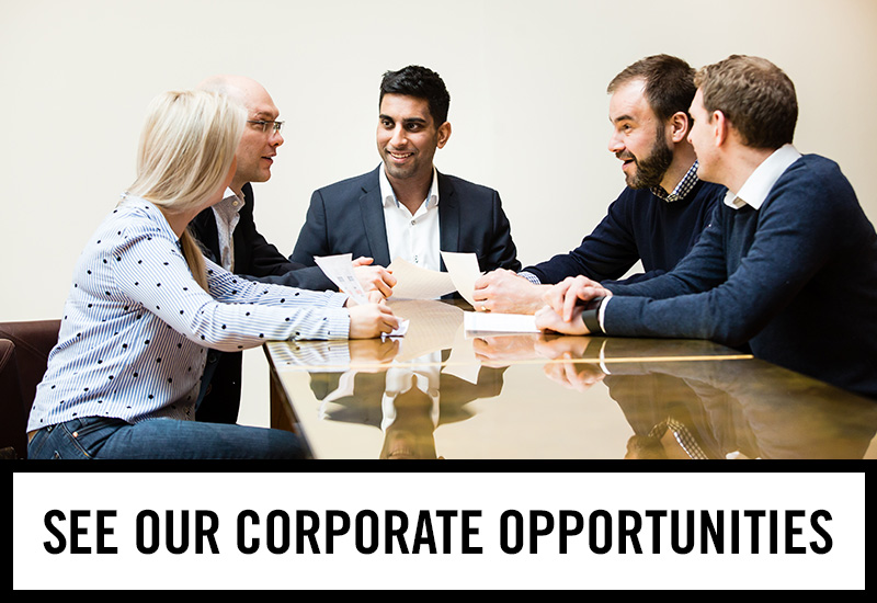 Corporate opportunities at The Duke of Wellington