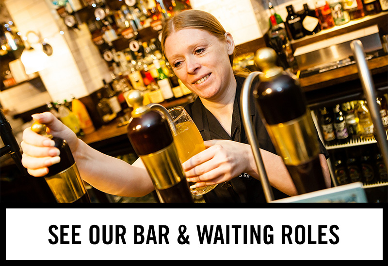 Bar roles at The Duke of Wellington